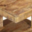 Sparta Solid Wood Floor Shelf Coffee Table with Storage-718608872