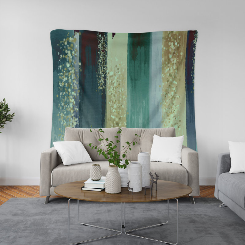 Tapisserie murale, H 80 po x l 68 po