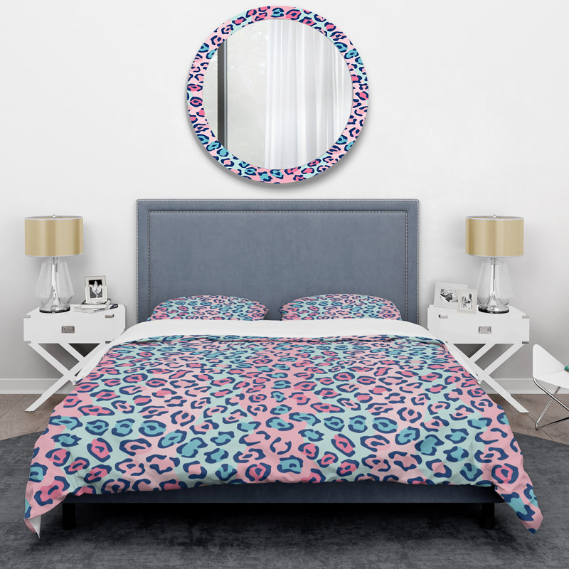 Ensemble de housse de couette animaux - couleurs de microfibre