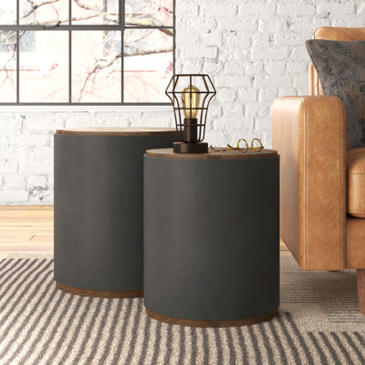Medway Solid Wood Block Nesting Tables