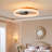 Ceiling Fans with Lights Dimmable LED
