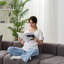 Canapé modulaire courbé Chenille-958820310