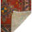 One-of-a-Kind 3'4 x 13'9 New Age Runner Wool Area Rug in Blue and Ivory
