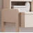 Solid Wood Desk with 2 Drawers and Built-in Bookshelf-328482758