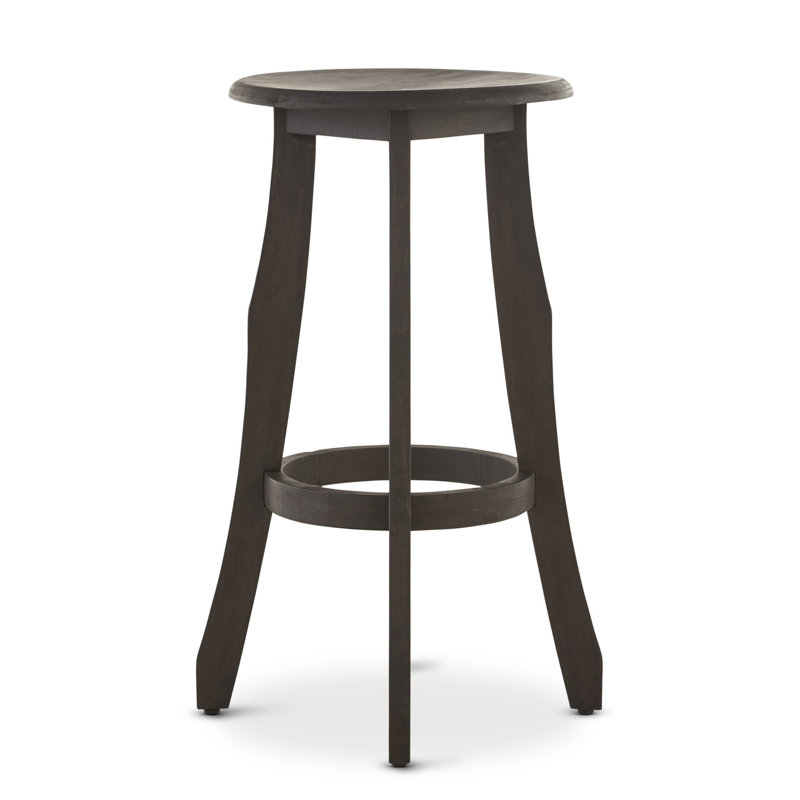 Élégant bois gris foncé - Chaises de détente pour l'extérieur Zone de confort de style rustique