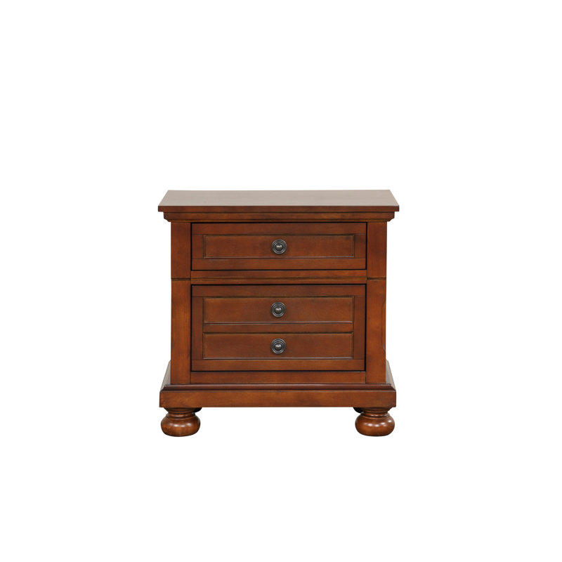 Manlius 2 - Drawer Nightstand, Cherry
