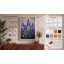 Lavender in Mosaic Botanical - Wrapped Canvas-12358255-12358250