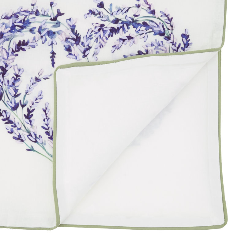 Chemin de table Lavender Heart