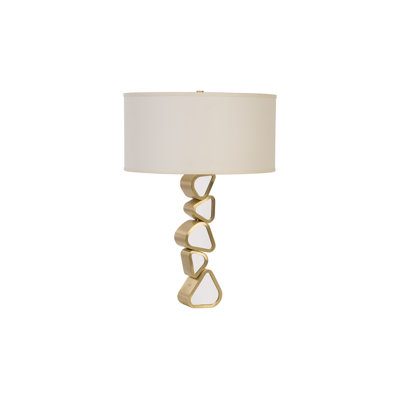 Pebble 28" Gold Table Lamp