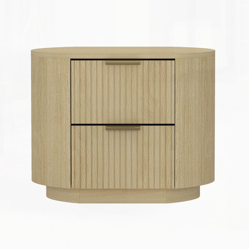 Table de chevet moderne pour chambre à coucher, salon, Chêne