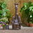 Los Sapos Outdoor Weather Resistant Floor Fountain with Lights