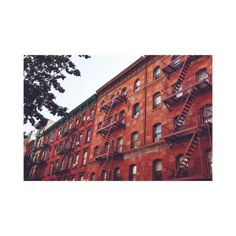 Little Italy by Bethany Young - Print on Canvas, 66.04cm H x 101.6cm W x 3.81cm D, Wrapped Canvas
