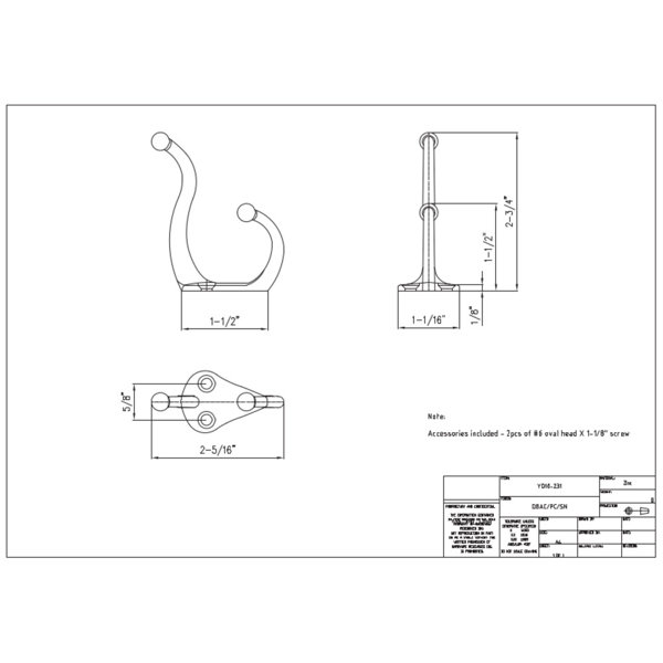 Product Dimensions