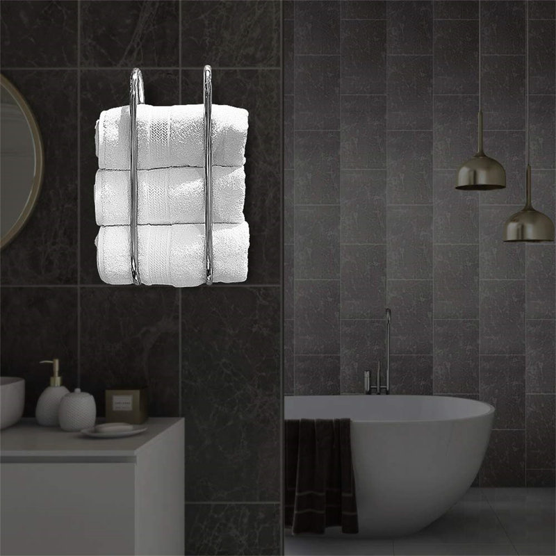 Beybut 2 Wall Mounted Required Towel Rack
