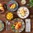 24 Piece Porcelain Dinnerware Set, Service For 6-131246088
