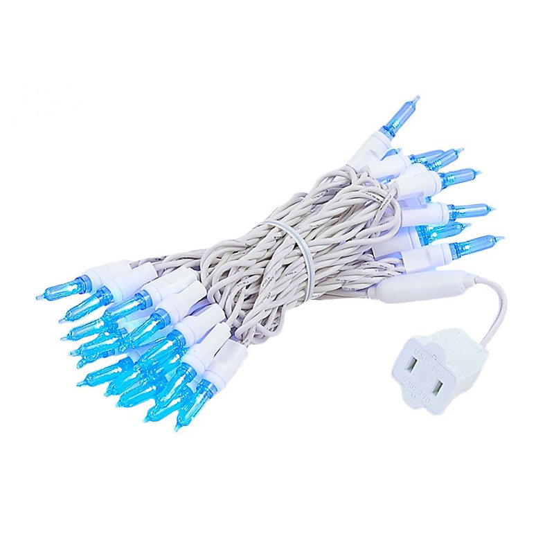 35 lumières de chaîne de lumière, Bleu