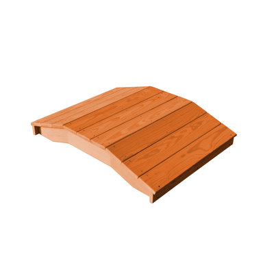 Pressure Treated Plank Bridge