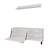 TV Stand Melamine With Open Storage
