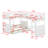 Bunk Bed With A Loft Bed Attached, With Drawers-661276855