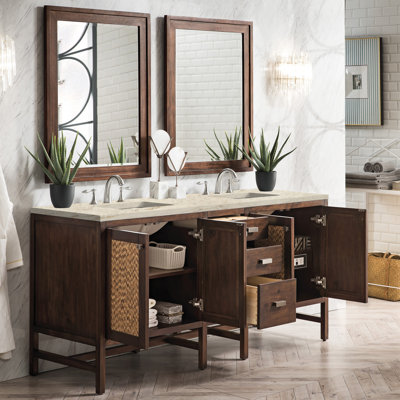 Addison 72'' Double Bathroom Vanity with Top