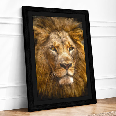 Golden Mane Rustic - Print