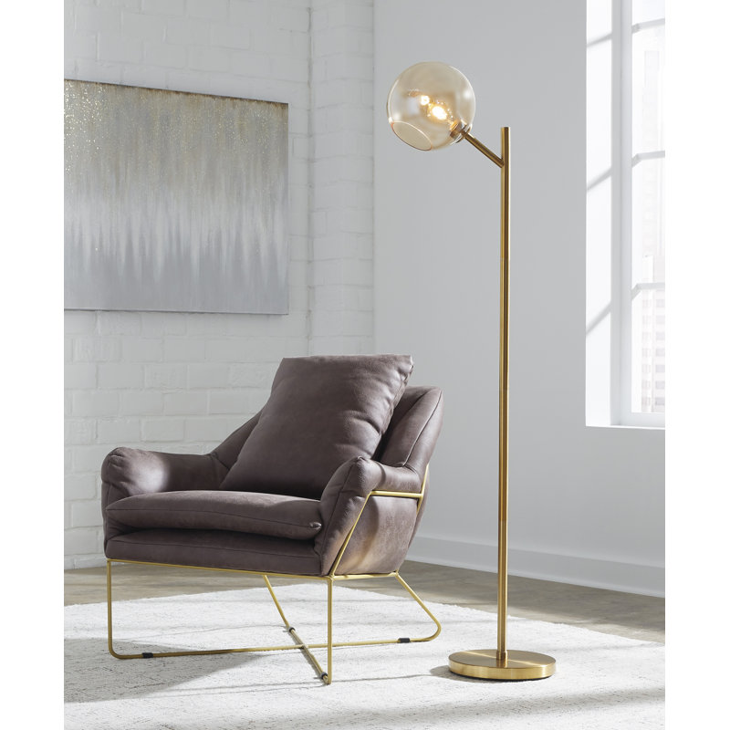 Francille Floor Lamp, Gold