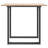 Dining Table O-Frame Solid Wood Pine And Steel-684828731