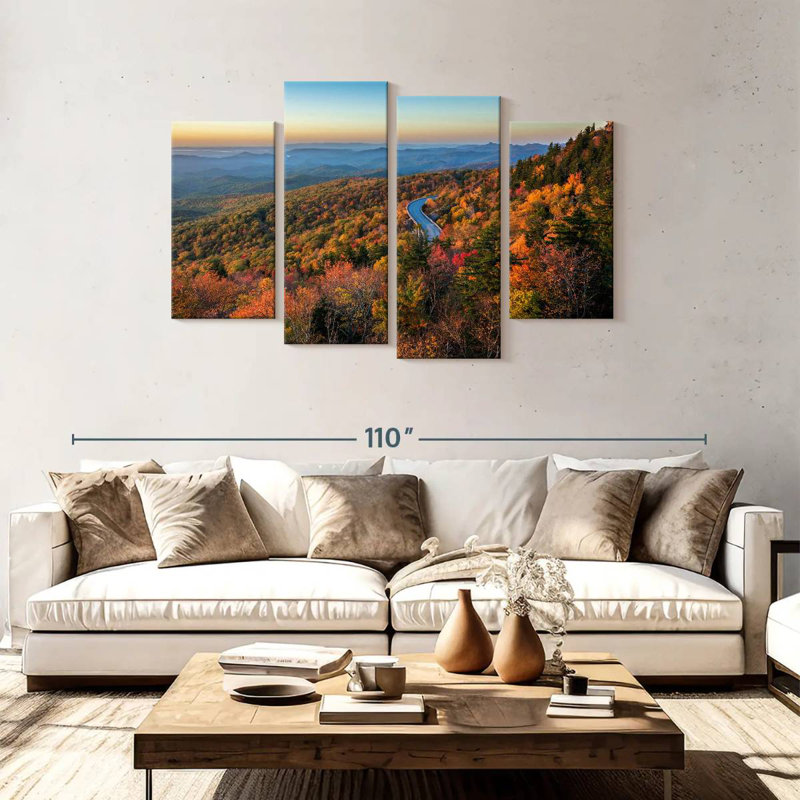 Alvord couleurs d'automne de Blue Ridge, H 48 po x l 75 po