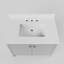 Meuble-lavabo simple 36 po Scalloped - gris clair - avec plateau - boutons en nickel brossé-1938036692-1938036699