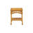 Portside Metal Outdoor Side Table , 17'' in. W 17'' in. D-7470970