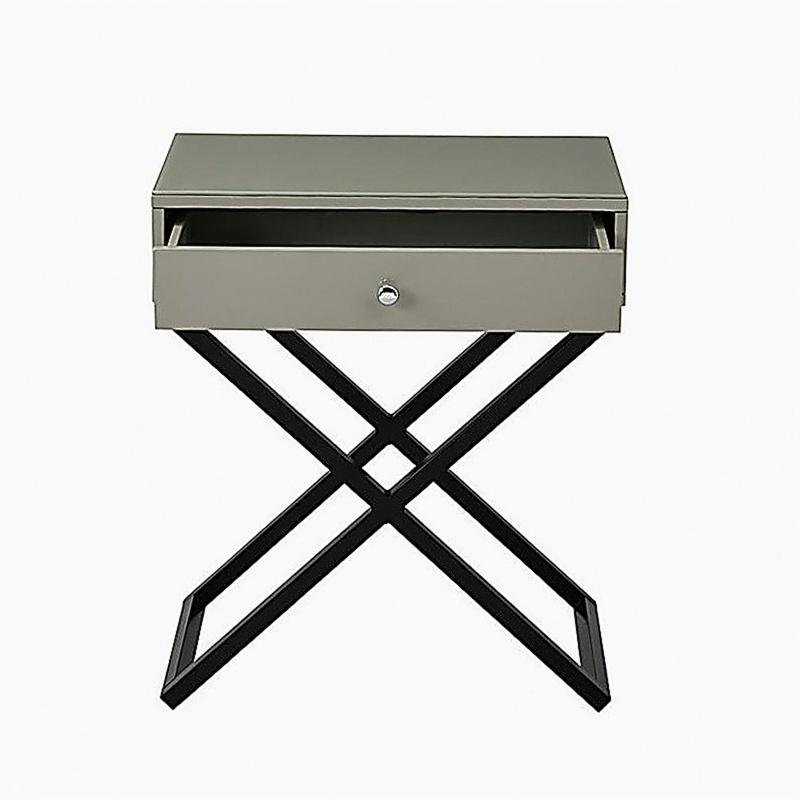 Table de chevet Koraldo, Taupe