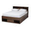 Grand lit plateforme avec rangement Ciceri