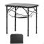 Table de camping pliante portative en aluminium 2 pi