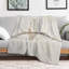 Jeté en flanelle Snowy Owl Branch Luxury-134403261