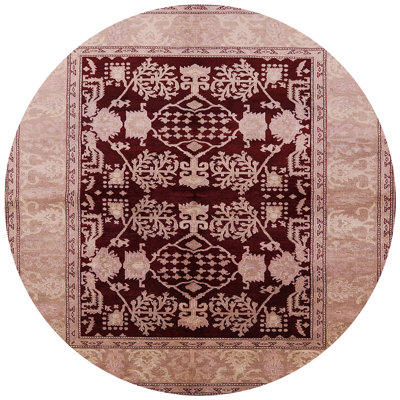 Tapis oriental cramoisi / pêche Oriental