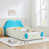 Beige,Blue