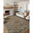  Washable Rugs for Living Room, Non Slip Low Pile Vintage Area Rugs for Bedroom, Stain Resistant Contemporary Foldable Neutral Soft Carpet, Indoor Distressed Floor Mats-804639421-798257900