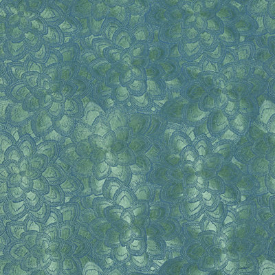 Lotus Embroidery Fabric