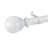 Inman Plastic Adjustable Single Curtain Rod-28892798-28892801