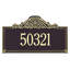 Villa Nova 1-Line Wall Address Plaque-229503019-229503016