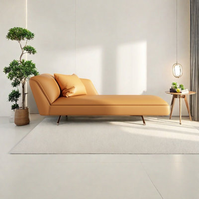 Fauteuil inclinable léger en similicuir luxueux