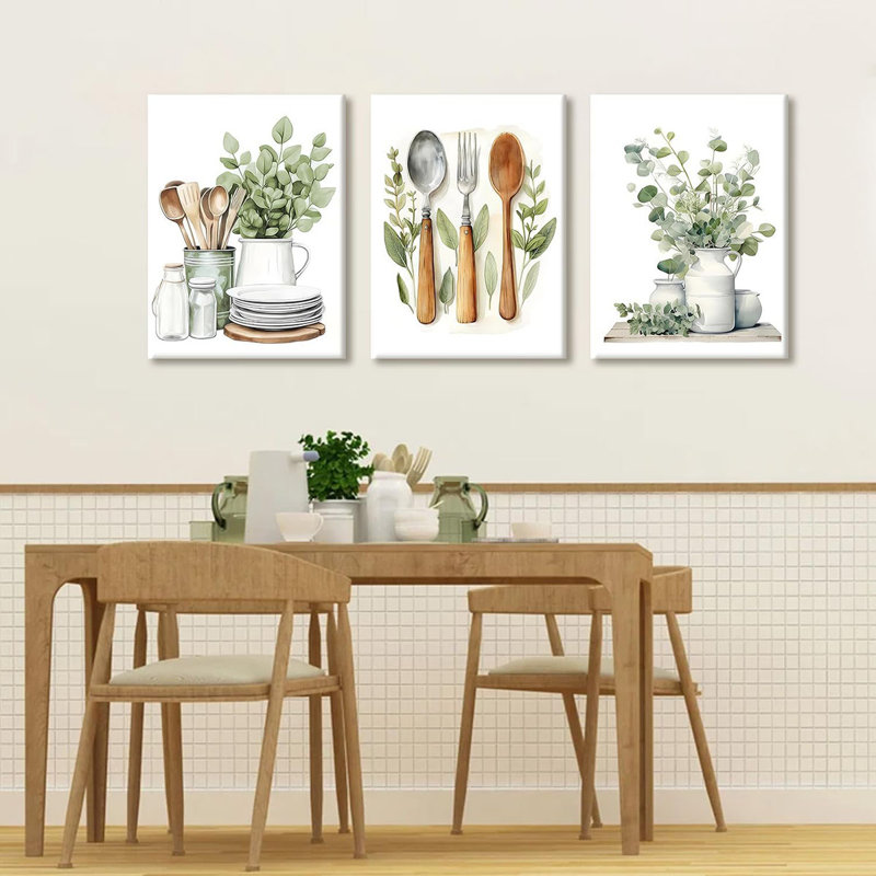 3 Piece Wrapped Canvas Print