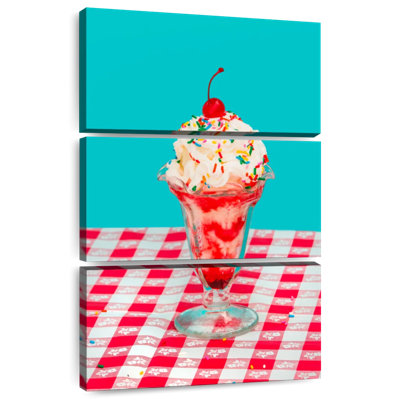 Sundae à la crème glacée