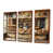 Toile avec cadre flottant brun