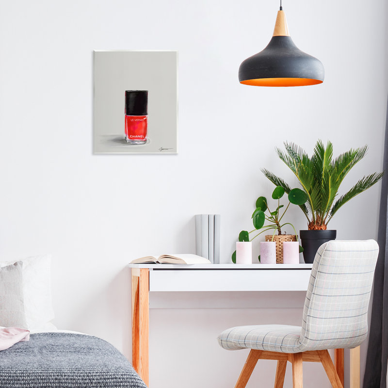Plaque murale Classy Rouge, par Mary Sparrow