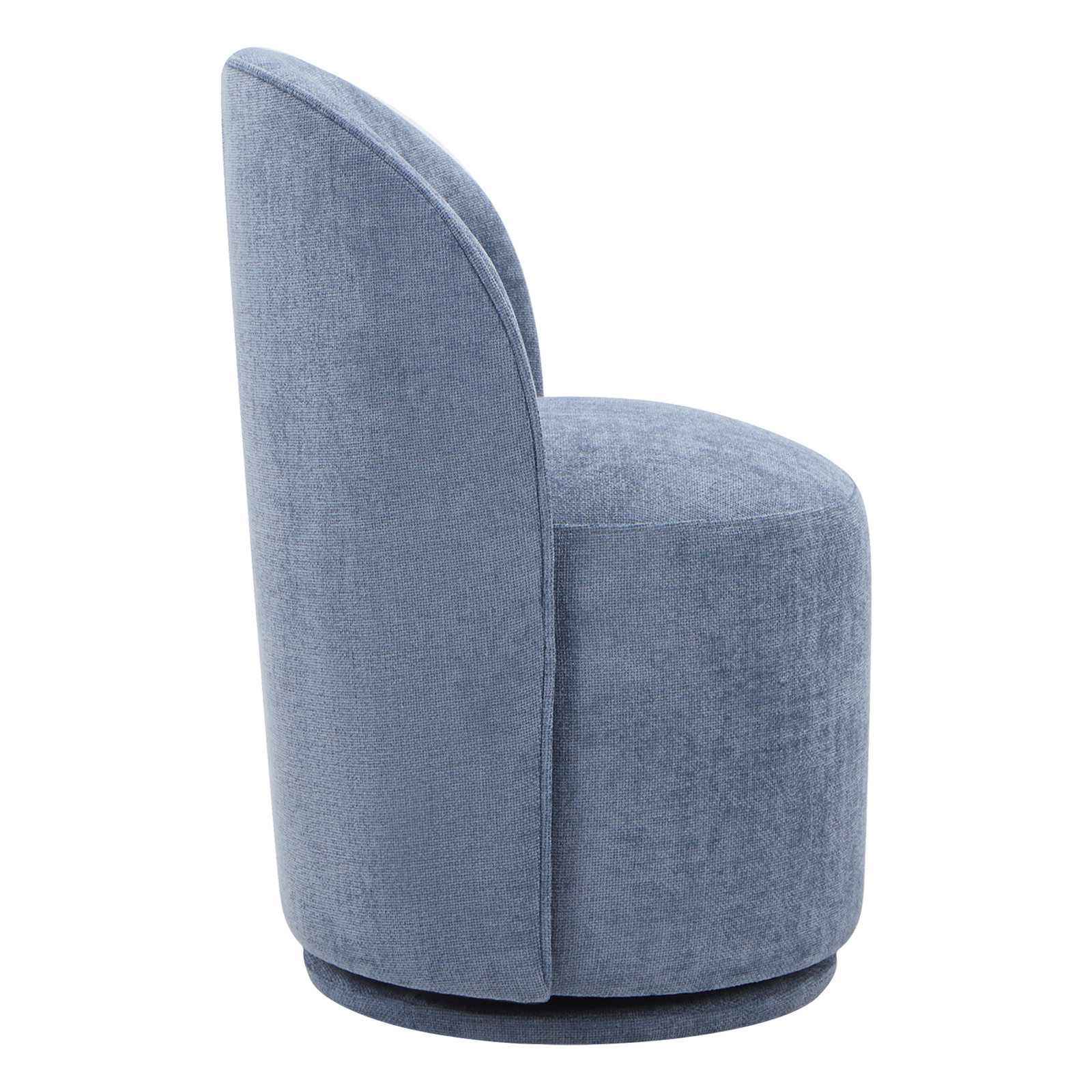 Sharlene Upholstered Side Chair, Joyce Navy Performance Basketweave