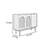 Multi Functional Rattan Door Display Case-121116836