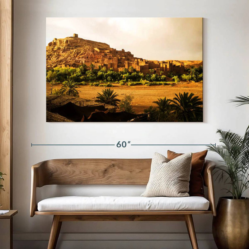 Ville antique marocaine de Nicci, H 34 po x l 51 po