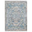 TAPIS BEIGE EN POLYESTER - Rectangle | Gris bleu | Conception orientale, tapis à faible épaisseur faits à la machine pour le salon, la chambre à coucher-1204858310