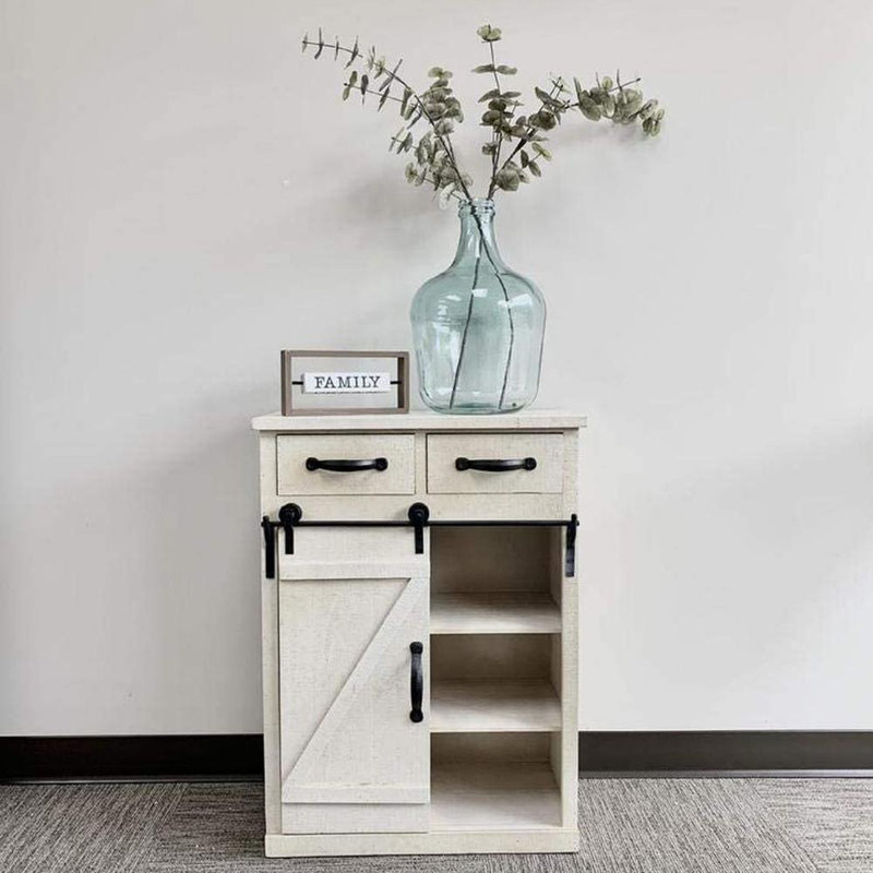 Armoire d'appoint 1 porte, Blanc